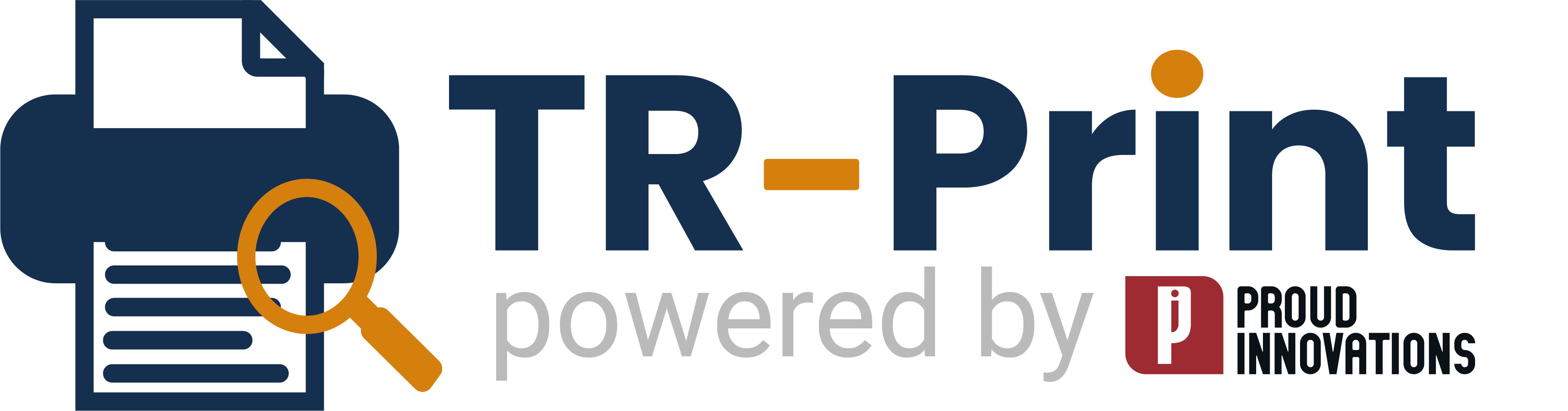 TR-Print powered by Proud Innovations logo